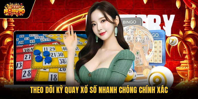 Theo dõi kỳ quay xổ số nhanh chóng chính xác